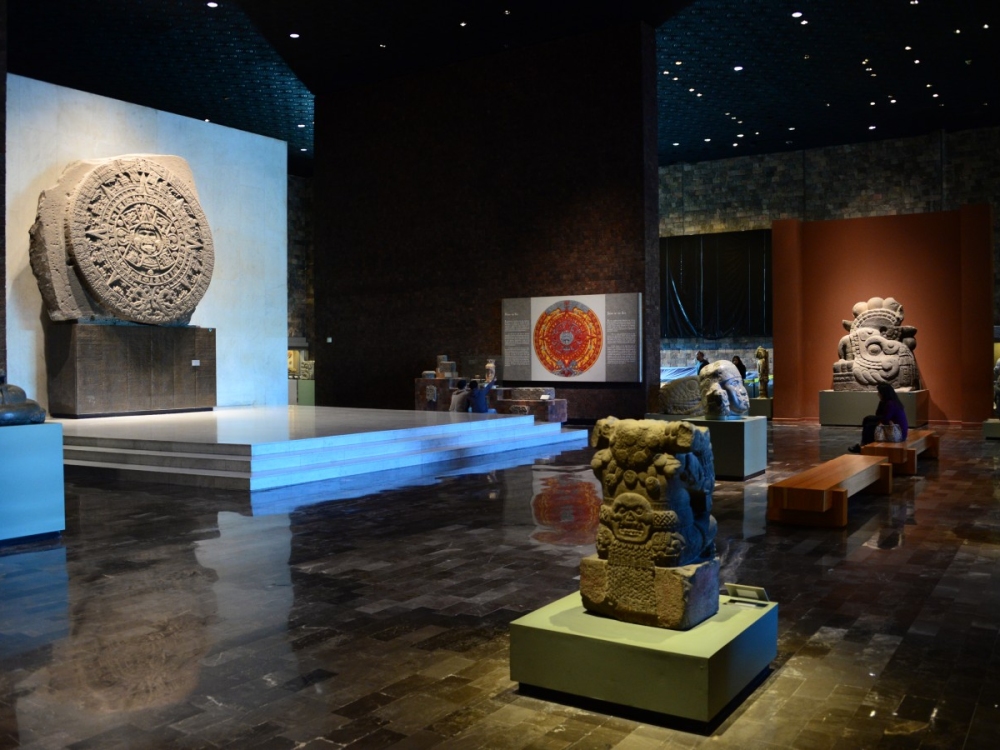 Museo Nacional de Antropología por dentro